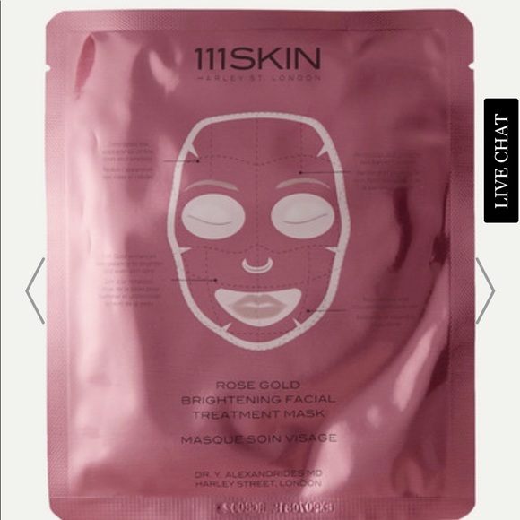 (5) 111Skin Rose Gold Brightening Facial Masks - Picture 6 of 6